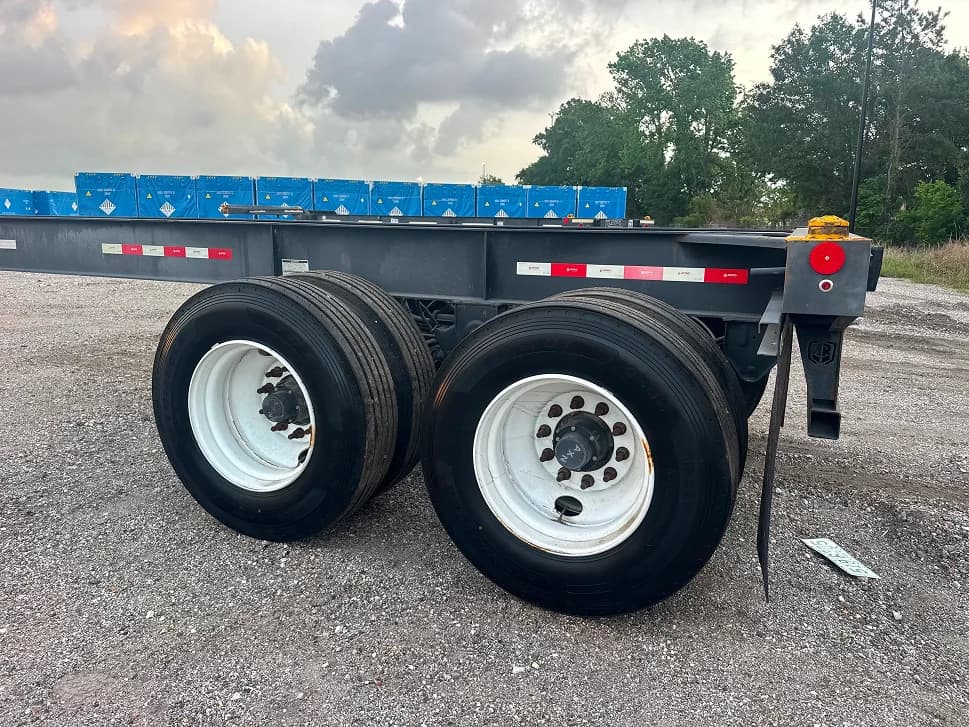 Chassis parked and ready for deployment